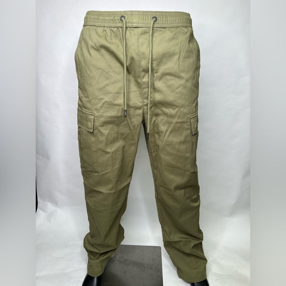 WESC Men's Olive Cargo Pants